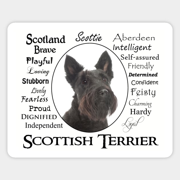 Scottie Traits Magnet by You Had Me At Woof